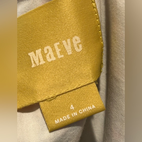 Women's Anthropologie Maeve Manoyla Linen Blend Pencil Skirt Size 4 - Picture 3 of 4